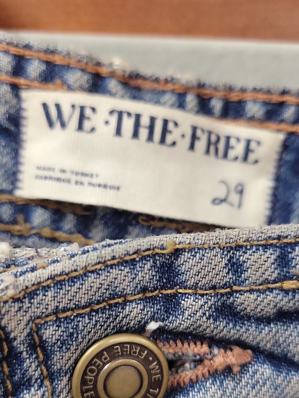 Free People We The Free Jeans NWT - Picture 3 of 8